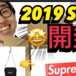 Supreme 2019 SS 大人気完売のショルダーバッグを開封+商品レビュー!!!!
