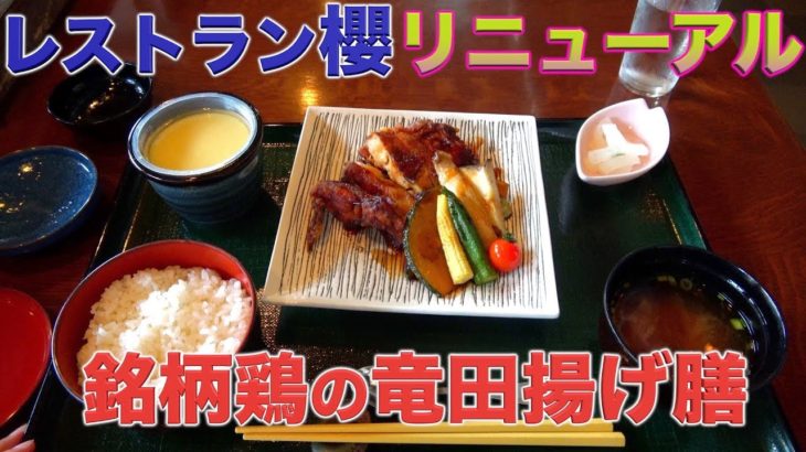 【絶品！】07月08日リニューアル！東京ディズニーシー レストラン櫻　銘柄鶏の竜田揚げ膳を食レポ
