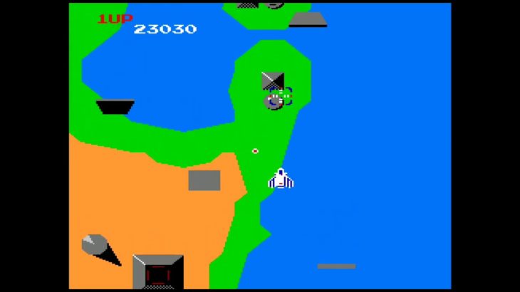 世界一売れたシューティングゲーム実況 ファミコンのゼビウス パート2  やられっぱなしがくやしくて再出撃果てに・・・(NES ZEVIOUS)
