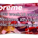 【 Supreme 】20ss week18 Skelton keychain Ziploc Leigh Bowery tee 商品紹介動画（4K対応）