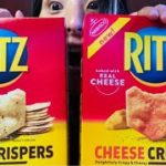New RITZ review : Cheese Crispers リッツの新商品紹介 チーズクリスパー