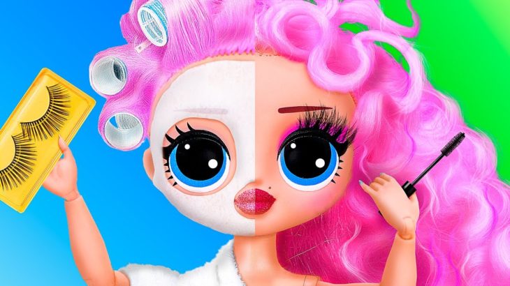 LOLサプライズ用の手作りミニチュアなメイク道具15個