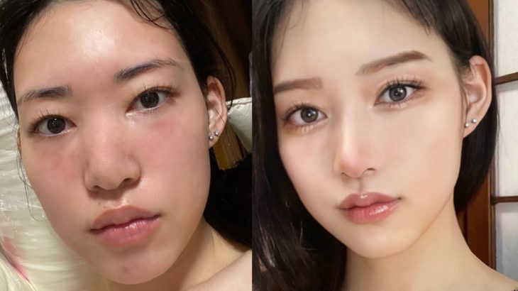 【100均コスメ】無加工フルメイクで優勝した【激安最高】