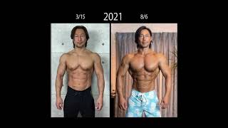 ○○歳、yoshi（笑）絶賛ダイエット中。現在８０％。10/13に向けて。ビフォーの眠たい画像あり。ナチュラルトレーニー。#Shorts