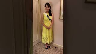 ビューティキャンプへの意気込みは？【ミス長野】 粟澤穂乃花（あわざわほのか）＜相互インタビュー企画＞【ミスジャパン2021】【日本大会ファイナリスト】【missjapan】#Shorts