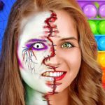 こわーいハロウィンメイクとコスチュームのアイディア　 || 123 GO! TRENDSの特殊メイクのやり方！トリックオアトリート！？