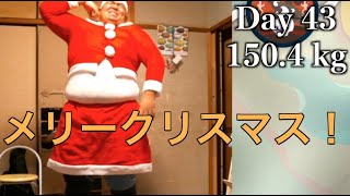 【DAY 43】超ド級のサンタ登場、リングフィットアドベンチャーダイエット配信【配信切り抜き】