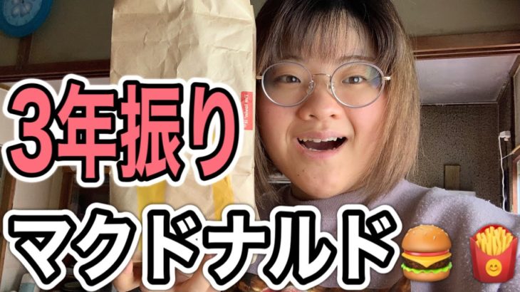 ダイエット中にマクドナルド食べてみた🍔🍟