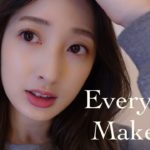 【毎日メイク】メイク、スキンケア、ヘアまで全部見せるよ🙋‍♀️💛