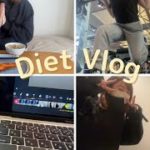 【Diet Vlog】一人暮らしの休日ダイエットVlog ちょっと頑張ってる編