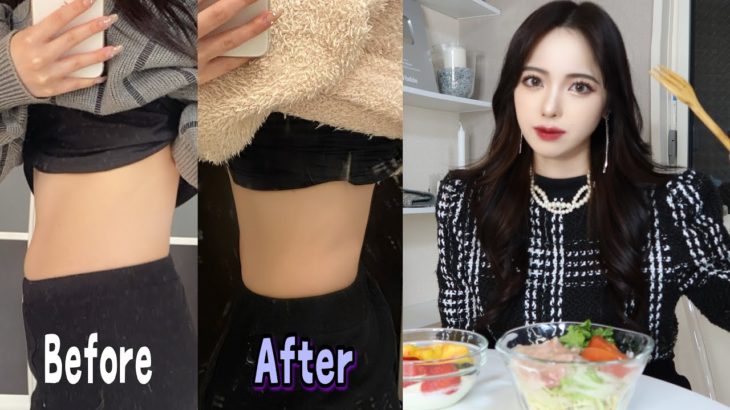 【ダイエット近況報告】サラダ食べながら最近どんな感じか話す🥗2週間ダイエットした結果