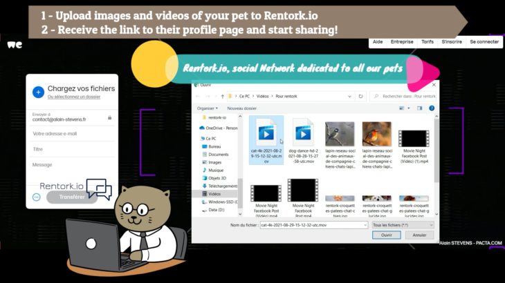 Rentork.io : Upload instructions – International version