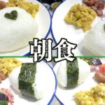 【朝ごはん】いつもの朝ごはんです！おとんダイエット中！