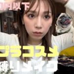 2000円以下のプチプラコスメのみでフルメイク‼️です‼️お知らせ有