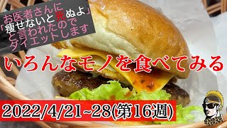 【ダイエット企画第16週】停滞しつつも淡々とダイエット継続！ 4/21～4/28【ダイエット飯・ゆうしゃ】