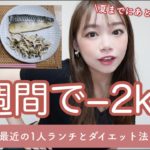 ダイエット法 | ストレス溜めず1週間で−2kg減った食生活🐟糖質制限/お気に入りの置き換え♪