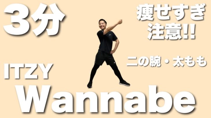 【ITZY -Wannabe】二の腕・太ももを引き締めるダイエットダンスで夏に向けて一緒に痩せよう！
