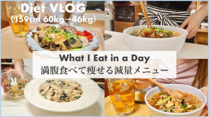 SUB）【60kg→46kg】満腹食べて痩せる、ダイエット中の減量メニュー🍜｜ダイエットレシピ🫕｜healthy recipes for weight loss｜【-14kg VLOG】