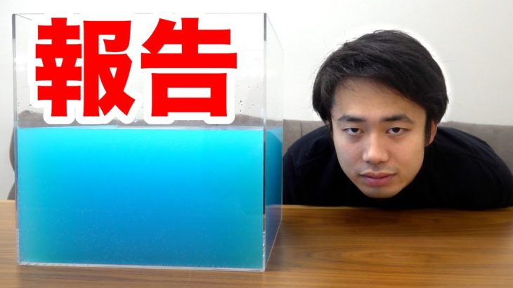 皆様にお知らせしたいことがあります。