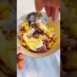 オートミールで作る🥣ツナマヨコーンおにぎり🌽#オートミール #オートミールおにぎり #ダイエット #ダイエットレシピ #料理 #おにぎり #ヘルシー #ツナマヨ #ツナマヨコーン#オートミーラー