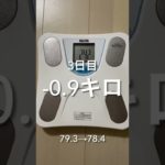 ダイエット3日目