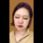 #shorts ゴールドメイク‼️#一重メイク 映像