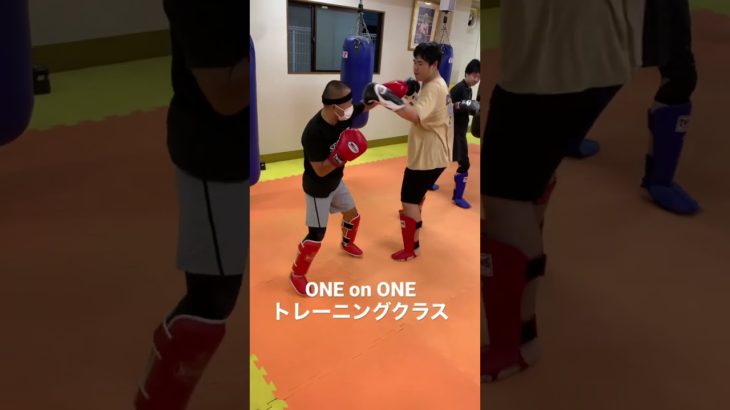 [キックボクシング  ダイエット　トレーニング]  ONE on ONEトレーニングクラス