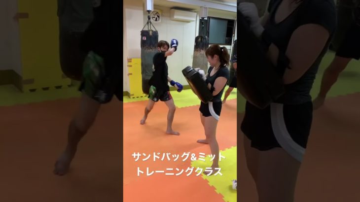 [キックボクシング   ダイエット　ジム]  サンドバッグ&ミットトレーニングクラス！