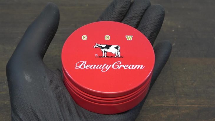 赤箱 カウブランド ビューティクリーム缶 7時間磨いてみた結果・・・鏡不要！