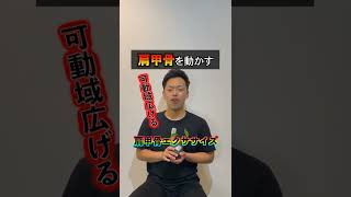 【２３㎏痩せた整体師が教える！】美容・ダイエット効果抜群！代謝アップ肩甲骨エクササイズ♪#shorts