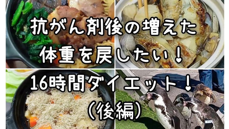 【後編】2作同時投稿！16時間ダイエット 楽しい夜ご飯🙂🍺🍲🌓