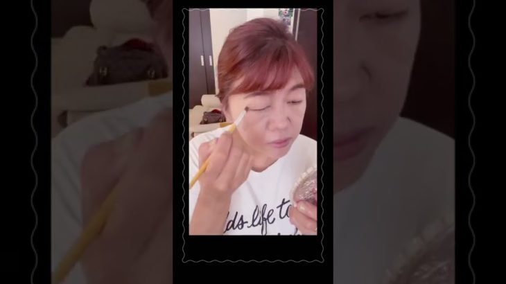 #アラフィフ  毎日メイク　セザンヌ　キャンメイク　マーメイドスキンジェル　CHANEL  ホットビューラー　#shorts