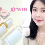 【grwm】スキンケアからメイクまで一緒に準備しましょう💖【韓国スキンケア】