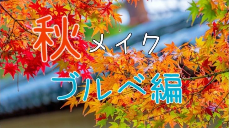 『2022秋メイク』ブルベ編✨