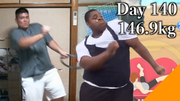 【DAY140】デブのミームが似合いすぎる男、リングフィットアドベンチャーダイエット配信【デブの配信切り抜き】