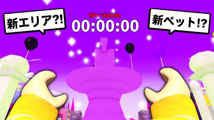 新エリアが噂されているペットシュミで課金ペットを交換しまくってみた結果【ロブロックス/ROBLOX】