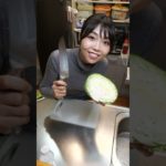 【ダイエット】簡単☆包丁を使わないキャベツの千切りの仕方 #shorts #ダイエット