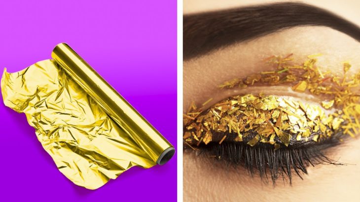 秘密のメイクのライフハックと美容のヒント