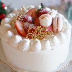 糖質オフ　クリスマスケーキ　いちごのケーキ【糖質制限ダイエット】 Low Carb