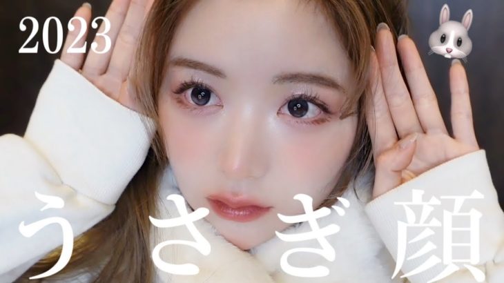 🐇冬のあざとうさぎメイク🐇【ワンホン風】