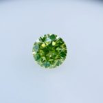 FANCY YELLOW GREEN 0.449ct RD/RT1875/CGL