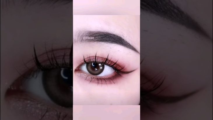 ボルドー強めメイクがかっこいい！【中国メイク】 #ワンホンメイク #shorts