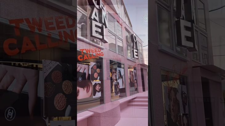 東京・表参道のシャネル ビューティ ハウスで去年開催されていた「ツイード＆パートナーズ」⁡のイベント🖤架空の出版社がイメージされた世界観は、可愛いが沢山溢れている空間でした♡