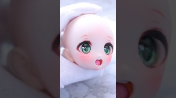 新作アイ完成したのでメイクした子につけてみた！