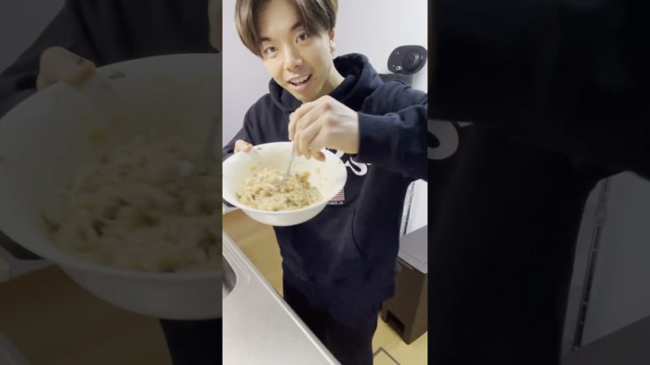 めっちゃ春じゃん‼︎てりたまハンバーグ🤤　　　　　　#てりたま#ハンバーグ#ダイエット#ダイエットレシピ #鶏肉しシピ