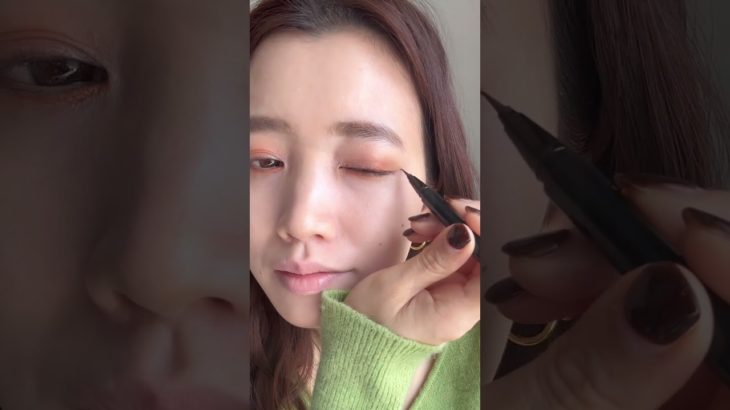 【23summer】オレンジメイク