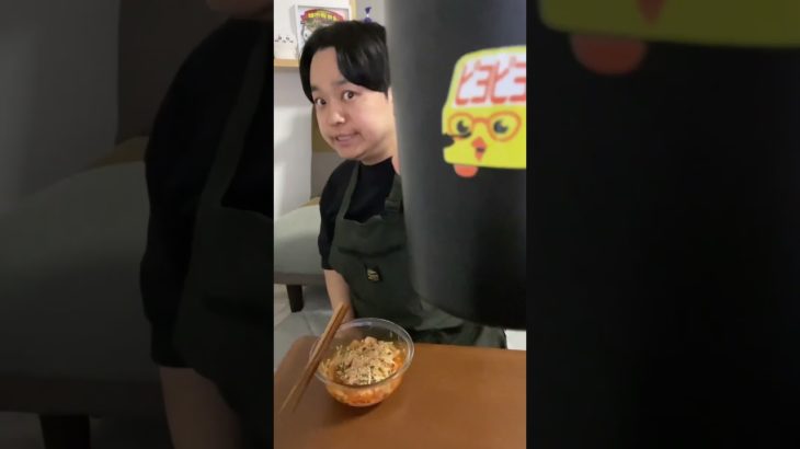 ダイエット生活43日目　#shorts #ダイエット #43日目 #えのき #キムチ #ポン酢 #ごま油 #痩せる #料理 #レシピ #diet #cooking #男飯