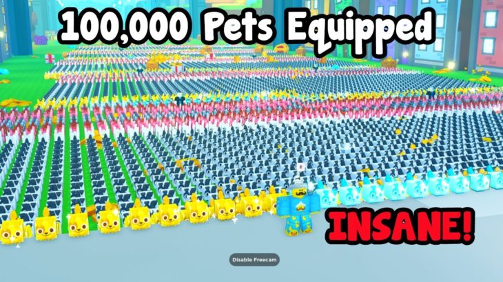 I Bought Infinite Pets On 10 Accounts And Something Crazy Happened! – Pet Simulator X Roblox