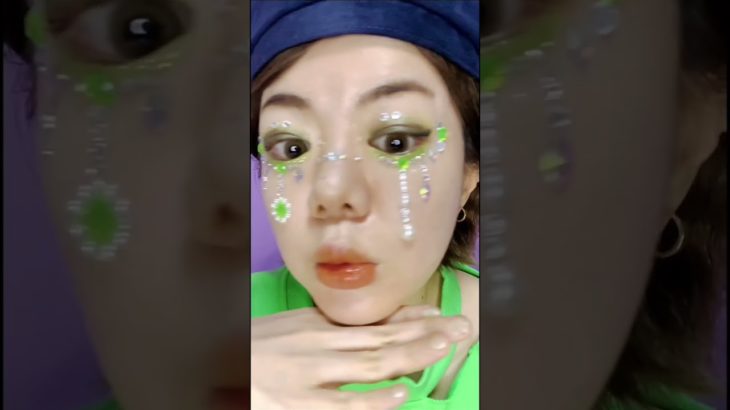 【マスカットグリーンメイク】muscat green make #shorts