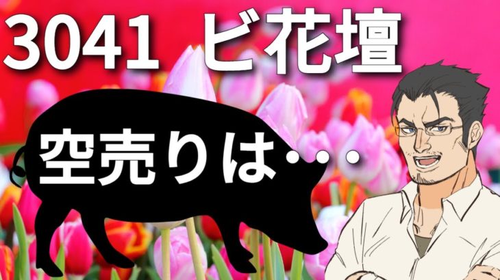 【3041 ビューティ花壇】完全仕手化？大暴騰で値幅4倍！どこまで上がる？